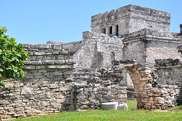 Image showing Tulum Mayan Ruins