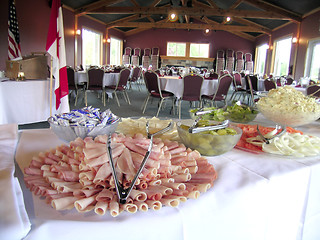 Image showing Deli Meat Tray, Banquet Hall