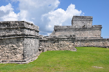 Image showing Tulum Mayan Ruins