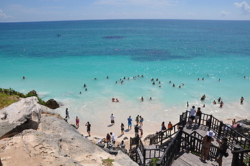 Image showing Tulum Beach