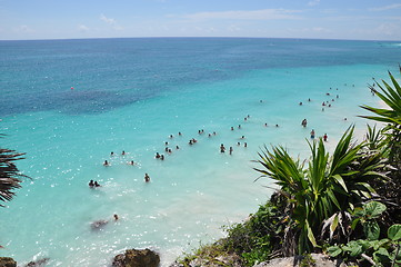 Image showing Tulum Beach