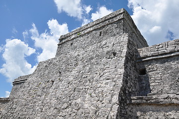 Image showing Tulum Mayan Ruins