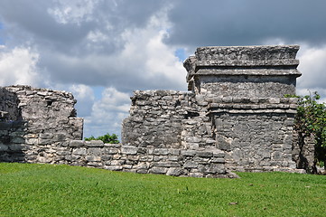 Image showing Tulum Mayan Ruins