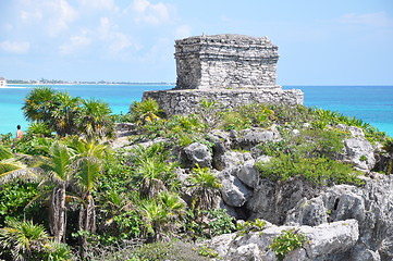 Image showing Tulum Mayan Ruins