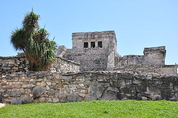 Image showing Tulum Mayan Ruins