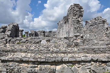 Image showing Tulum Mayan Ruins