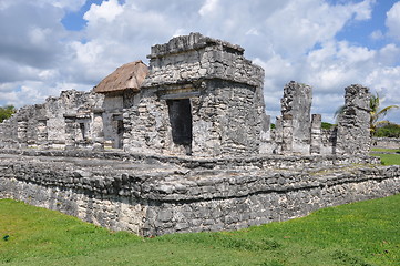 Image showing Tulum Mayan Ruins