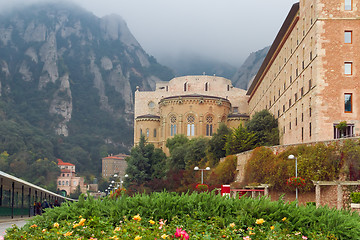 Image showing Monastery in Montserrat, Spain 