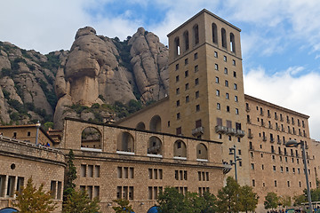 Image showing Monastery in Montserrat, Spain 