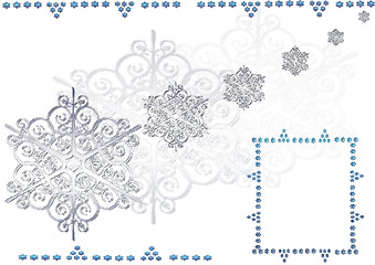 Image showing Christmas decoration background