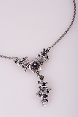 Image showing Silver necklace