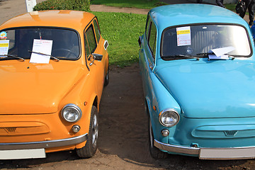 Image showing retro cars