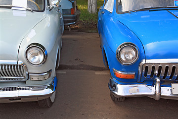 Image showing retro cars