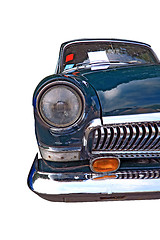 Image showing retro car on white background