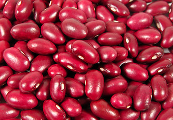 Image showing Heaps of red beans