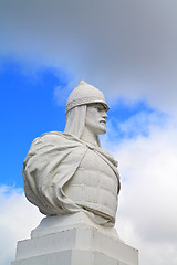 Image showing monument Alexander Nevsky on celestial background