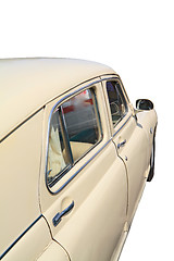 Image showing retro car on white background