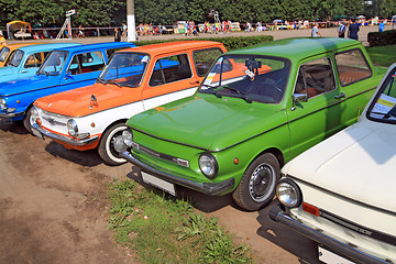 Image showing retro cars