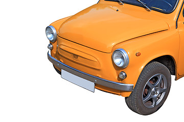 Image showing retro car on white background