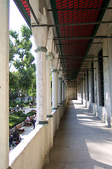 Image showing porch of mosque