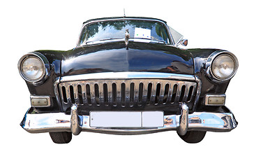 Image showing retro car on white background