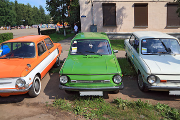 Image showing retro cars