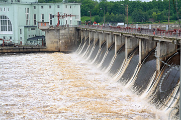 Image showing dam