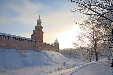 Image showing wall to old fortress