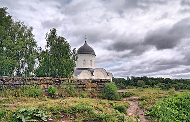 Image showing aging battlement