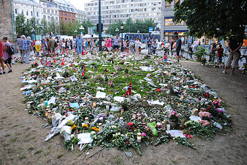 Image showing 22/7: Mourning after terror attack