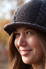Image showing Knit Hat Portrait