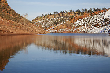 Image showing mountain lake in Colorado