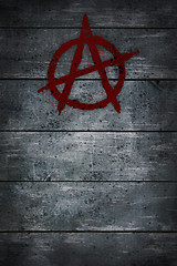 Image showing anarchy symbol