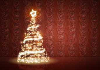 Image showing blue christmas