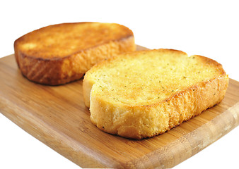 Image showing garlic toasts