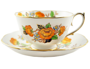 Image showing vintage coffee cup 