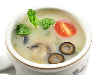 Image showing mushroom soup