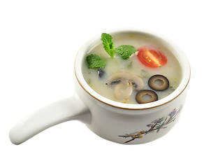 Image showing mushroom soup