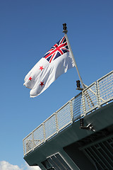 Image showing White ensign