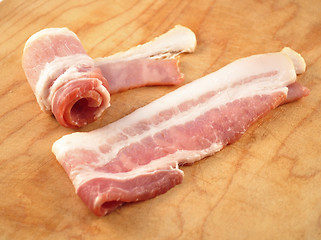 Image showing Bacon slices