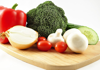 Image showing fresh vegetables 
