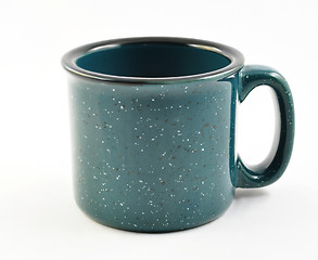 Image showing vintage green cup 