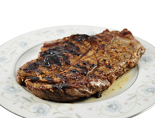 Image showing steak on a plate 