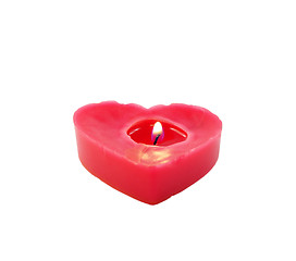 Image showing candle heart 