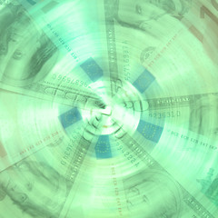 Image showing rotation of money