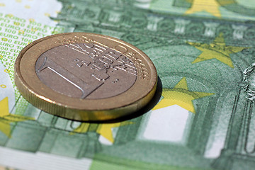 Image showing one euro