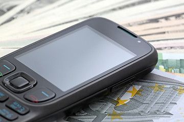 Image showing phone on a cash