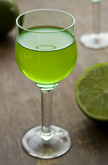 Image showing Mint liquor IV