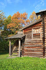 Image showing rural house on timber glade