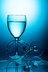 Image showing wine glasses
